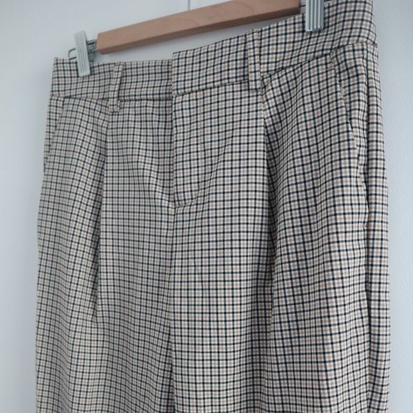 Banana Republic Check Pants - Picture 4 of 11